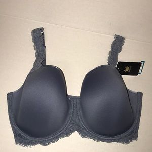 Wacoal 34 DDD slate blue bra NWT 68.00
